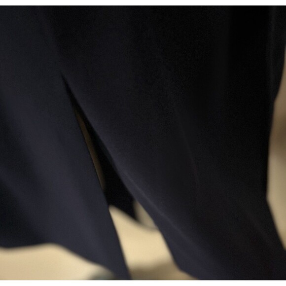 Rocket X Lunch Women’s Size XS Navy Trench Coat W/Zipper & Belt Close. Beautiful - Picture 10 of 10